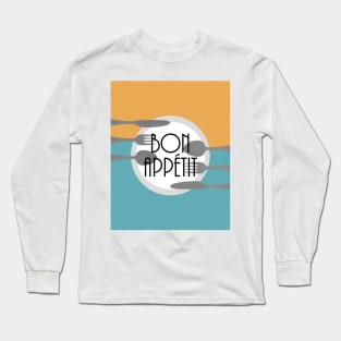 bon appetit,quote,quotation Long Sleeve T-Shirt